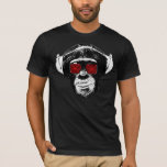 Camiseta Funny monkey<br><div class="desc">Funny monkey! Hello and welcome this design was made and designed by myself. It represents a monkey in the old school style,  it is adorned with psychedelic glasses which gives it a completely crazy look.</div>