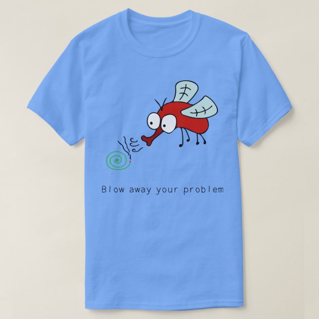 Camiseta Funny Mosquito (Frente do Design)