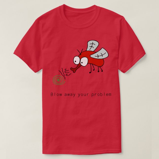 Camiseta Funny Mosquito (Frente do Design)
