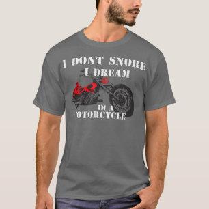Camiseta Funny Motorcycle Biker Motorbike Riding