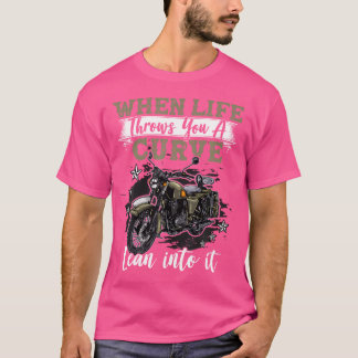 Camiseta Funny Motorcycle Lover Grapher Biker Men Motorbike
