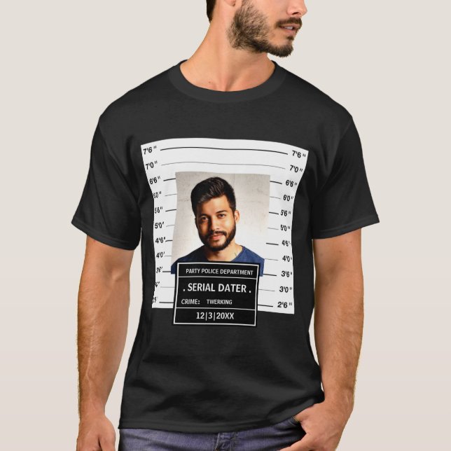 Camiseta Funny Mugshot Ster  (Frente)