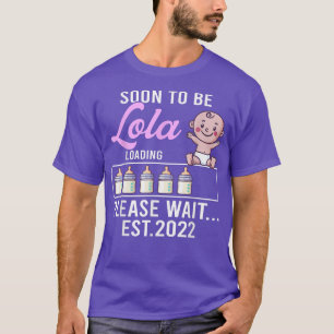 Camiseta Funny New Grandma , Baby Girl Pregnancy Soon To Be