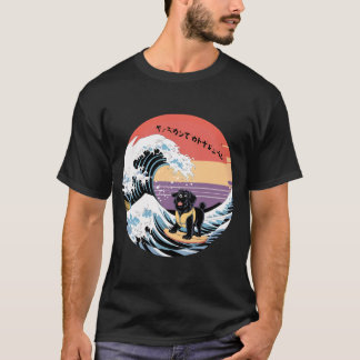 Camiseta Funny Newfound Cog Japonês Wave Kanagawa