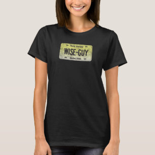 Camiseta Funny Nj Licity Licity Plate Wise Cara