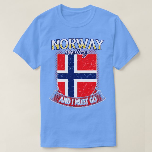 Camiseta Funny Norway (Frente do Design)