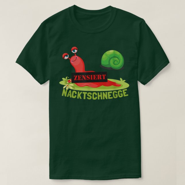 Camiseta Funny nudibranch slug Fun  (Frente do Design)