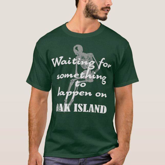 Camiseta Funny Oak Island Treasure Hunters Mystery Gifes Mi (Frente)