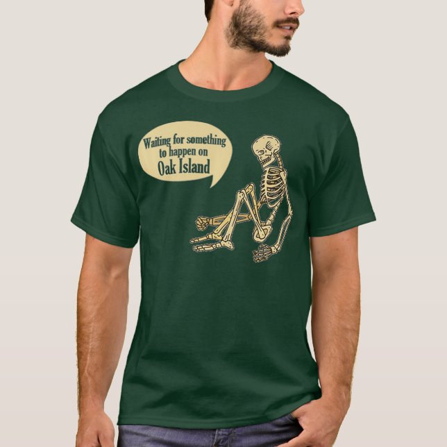 Camiseta Funny Oak Island Treasure Hunters Mystery Gifes Mi (Frente)