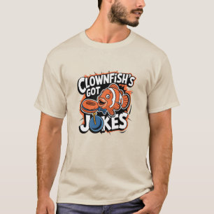 Camiseta Funny Ocean Life: Designs de Palhaço