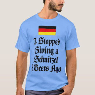 Camiseta Funny Octoberfest Schnitzel German Beer Drinking
