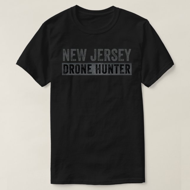 Camiseta Funny OFO Drone Humor - Caçador de Drones de Nova  (Frente do Design)