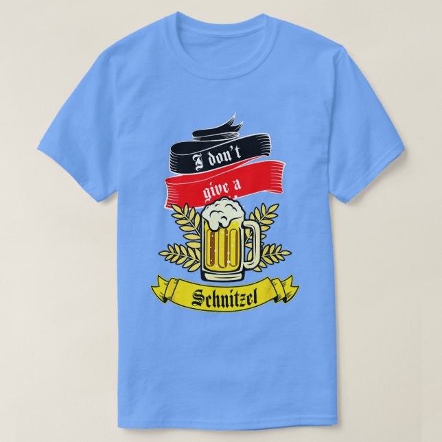 Camiseta Funny Oktoberfest 2023 Geman Flag Eu Não Dou Um Sc (Frente do Design)