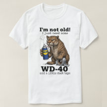 Funny Old People Gifts | Funny Animal I’m Not Old