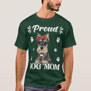 Camiseta Funny Orud Schnauzer Cachorro Mãe Dia de as mães
