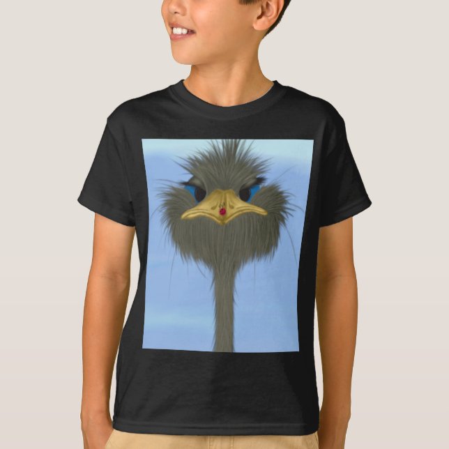 Camiseta Funny Ostrich George E O Bonitinho Ladybug (Frente)