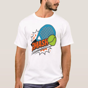 Camiseta Funny Padel Smash - Ventilador Esportivo