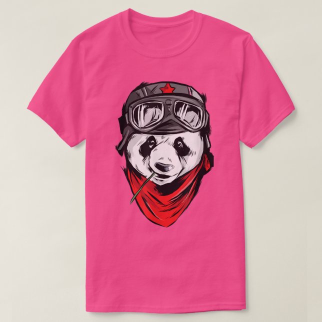 Camiseta Funny Panda Design For Bear Lovers  (Frente do Design)