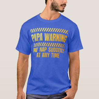 Camiseta Funny Papa Art for Grandpa from Grandkids Fathers 
