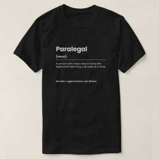 Camiseta Funny Paralegal
