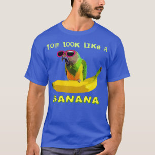 Camiseta Funny Parrot e Banana