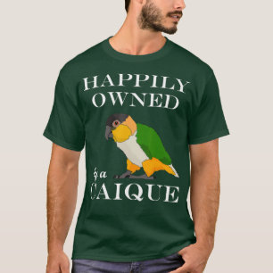 Camiseta Funny Parrot Proprietário De Uma Caique