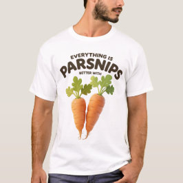Camiseta  Funny Parsnip Shirt - Vegetable Lover Gift Tee