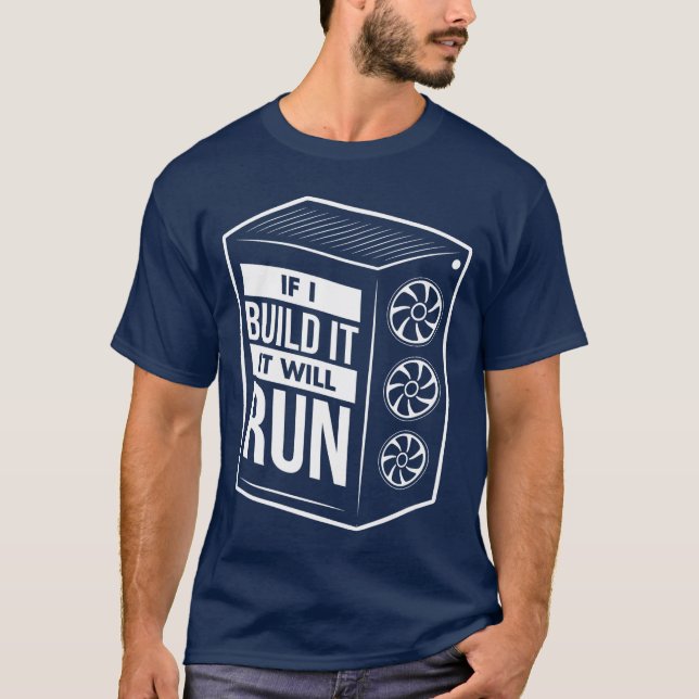 Camiseta Funny PC Builder Computer Builder PC Gamer Gift gi (Frente)