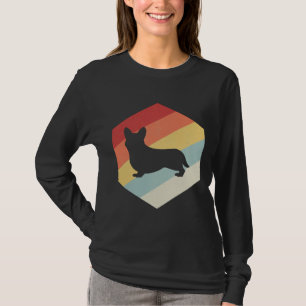Camiseta Funny Pembroke Welsh Corgi Dog Art Retro Vintage