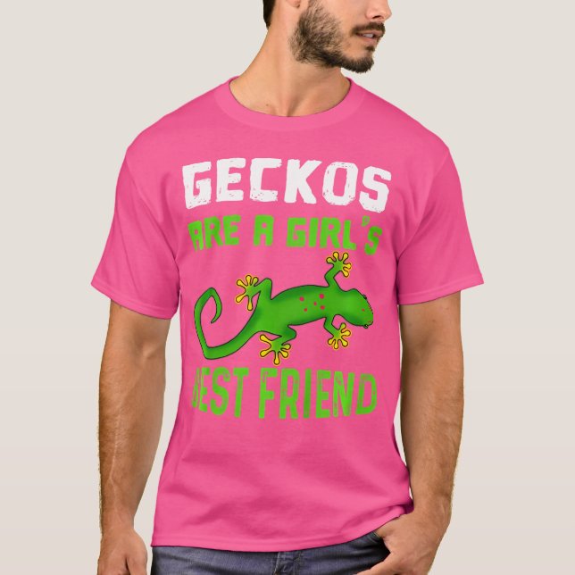 Camiseta Funny Pet Day Gecko Lizard Lover Proprietário do R (Frente)