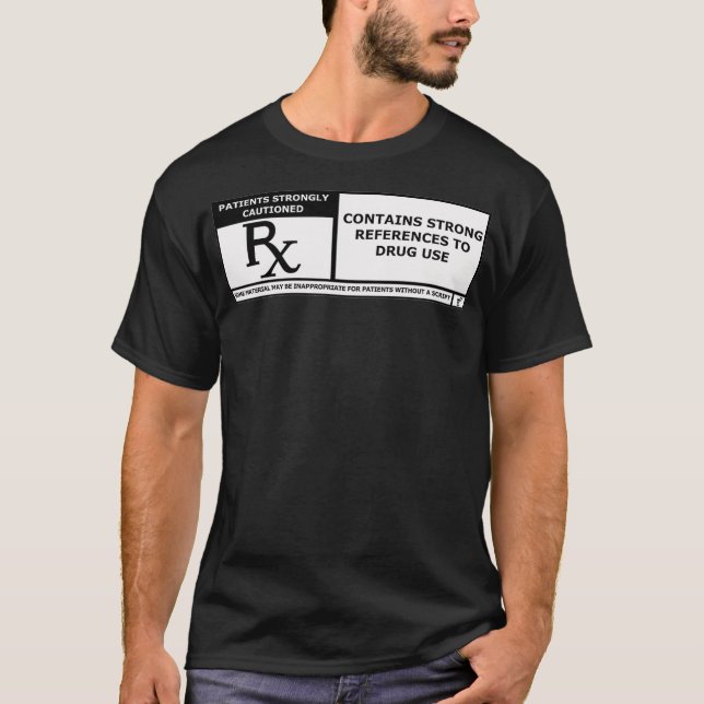 Camiseta Funny Pharmacy Rated R (Frente)