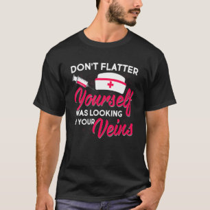 Camiseta Funny Phlebotomy Nurse Phlebotomist Rn Technician