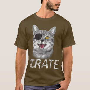 Camiseta Funny Pi Day Math Science Cat Pirate718