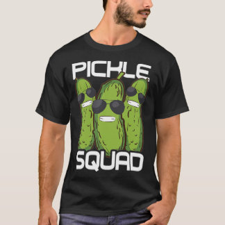 Camiseta Funny Pickle Squad Novelty Gift Men Kids Big squad