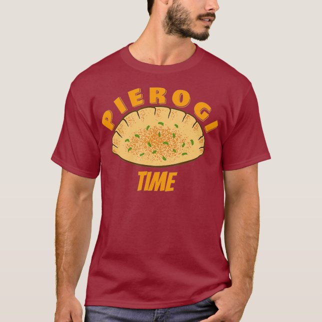 Camiseta Funny Pierogi Comida Polonesa (Frente)