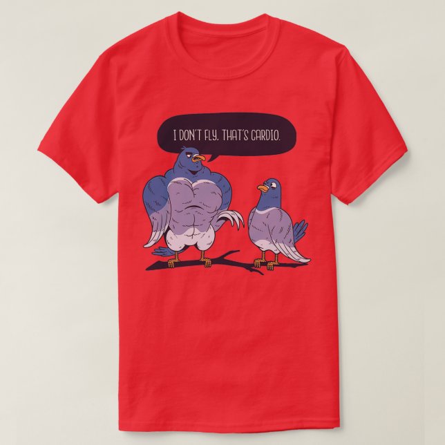 Camiseta Funny Pigeon 4 (Frente do Design)