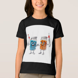 Camiseta Funny Pill Bottle Tee girls