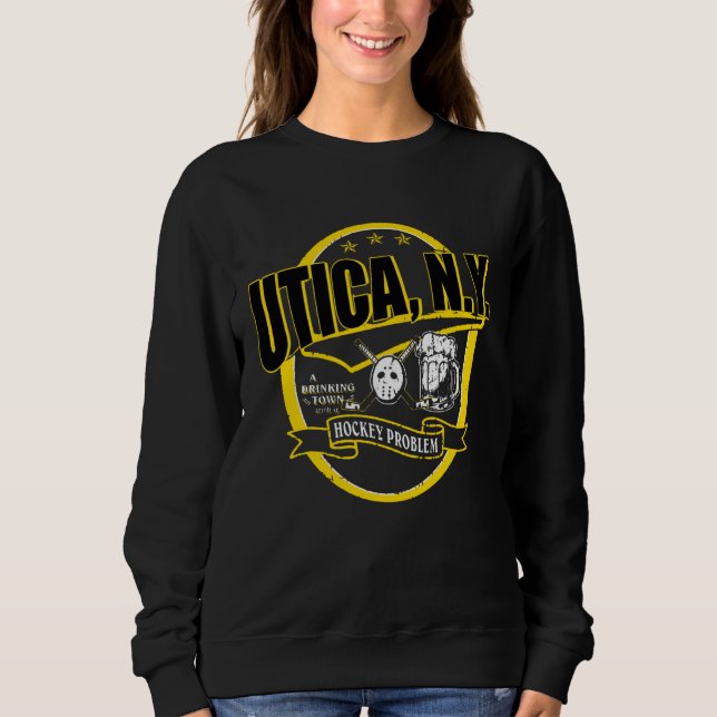 Camiseta Funny Pilot Quote UTICA NY (Frente)