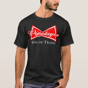 Camiseta Funny Pipelayer King of Trades Plumber