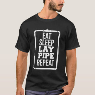 Camiseta Funny Pipeliner Soldadura Pipe Lay Pipeline Flirt 