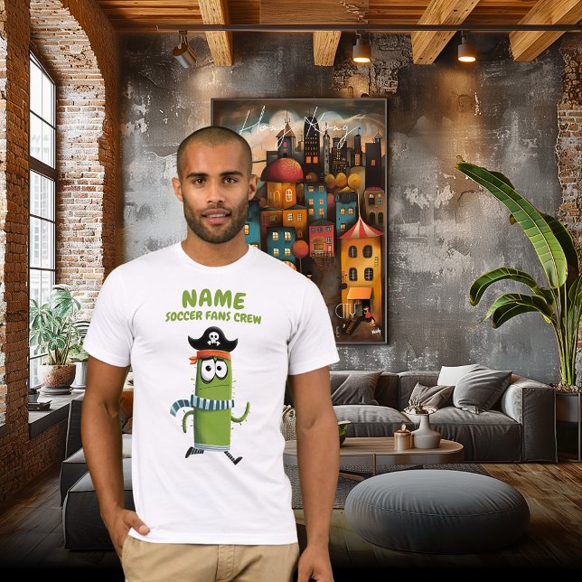 Camiseta Funny Pirate Cactus - Ventiladores | Personalizado (Criador carregado)