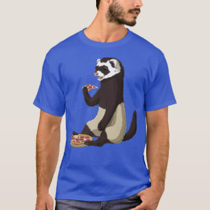 Camiseta Funny Pizza Lover Ferret