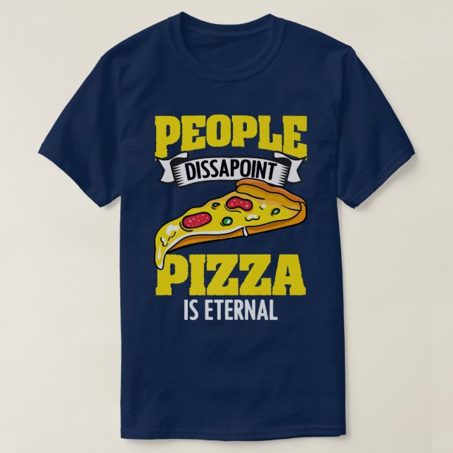 Camiseta Funny Pizzatarian Humor For A Cheesy Food Pizza Sl (Frente do Design)