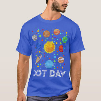 Camiseta Funny Planets Polka Dot Happy Dot Day Art Student 