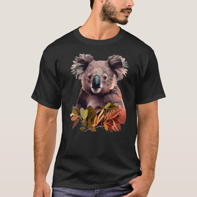 Camiseta Funny plump Koala Bear (Frente)