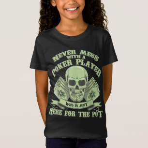 Camiseta Funny Poker Nunca Menos Com Um Jogador De Poker