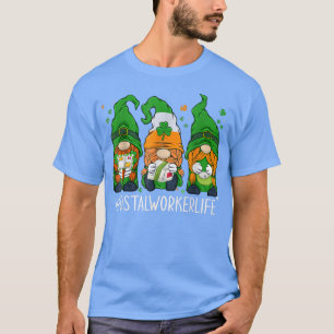 Camiseta Funny Postal Worker Life Gnomos Feliz St Patricks