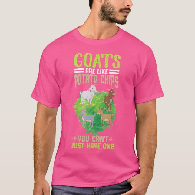 Camiseta Funny Potato Goat Farmer Goat Herder Lover (Frente)