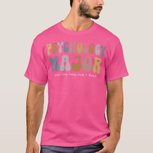 Camiseta Funny Psychology Major Psychology Student Funny Sc (Frente)