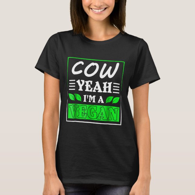 Camiseta Funny Pun Sim Im Vegan Vegetary Life (Frente)